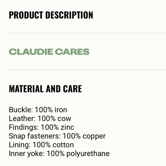 Claudie Pierlot Anouck crossbody bag nwt - Picture 5 of 12